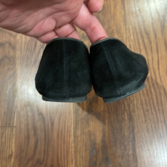 J.Crew Suede Studded Ballet Flats in Black - Picture 3 of 3
